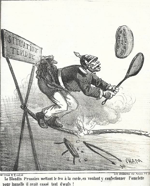 Cartoon, 1867. Bismarck