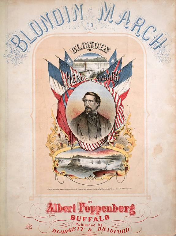Blondin March, booklet