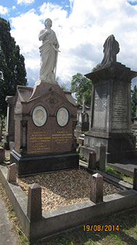 Blondin’s grave